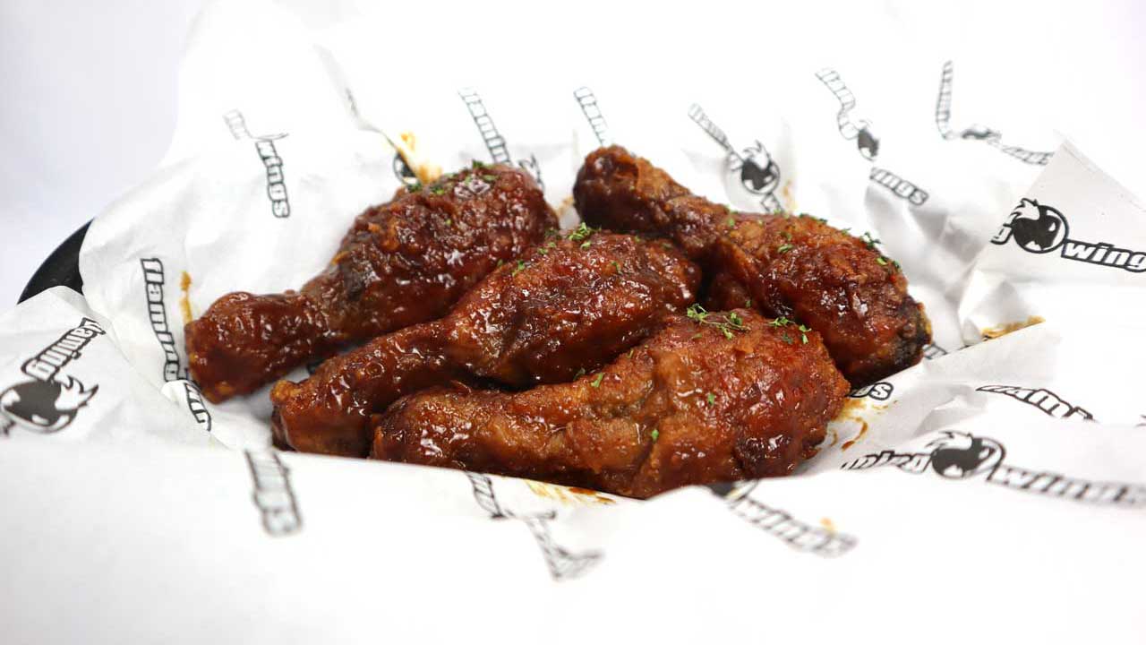 Menu Flaming Wings